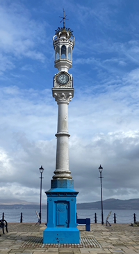 Customhouse Quay clock